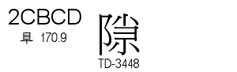 U+2CBCD